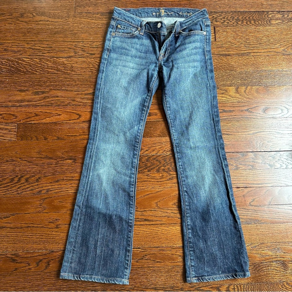 Vintage Y2K 7 For All Mankind Low Rise Bootcut Jeans